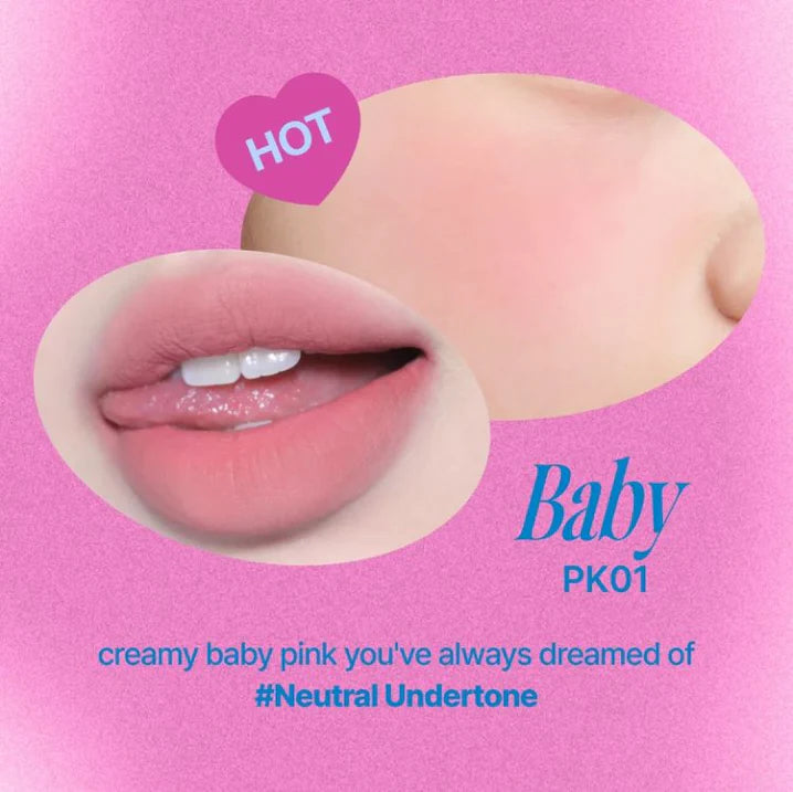 Fwee - Lip & Cheek Blurry Pudding Pot - Baby