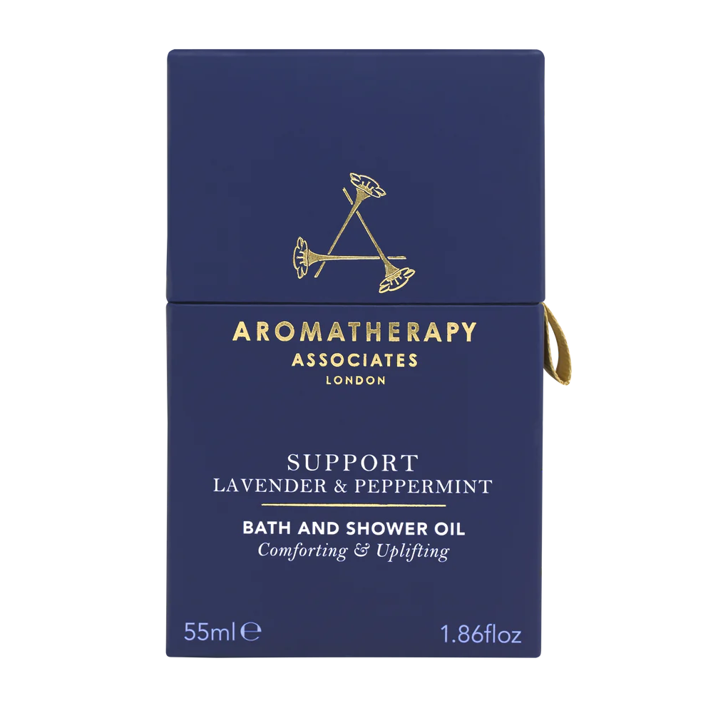 Support Lavender & Peppermint Bath And Shower Oil