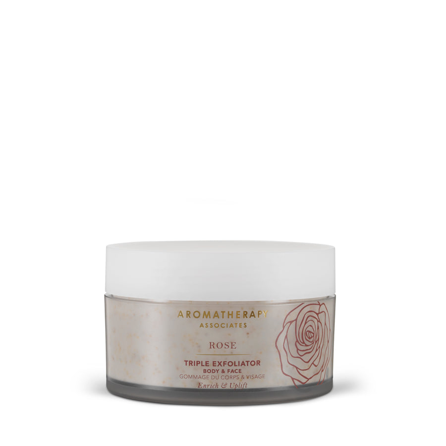 Aromatherapy Associates Rose Triple Exfoliator - Face & Body
